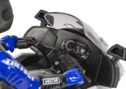 Tec-Toy - Motosport Rc Fjernstyret Politimotorcykel - 1:8 - Blå
