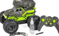 Tec-Toy - Shot Racing R/C Bil Med Vandtank - 2,4 Ghz - Grøn
