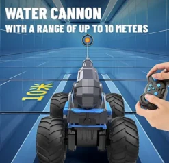 Tec-Toy - Shot Racing R/C Bil Med Vandtank - 2,4 Ghz - Grøn