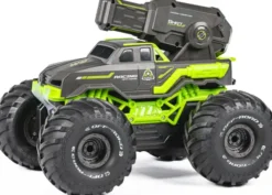 Tec-Toy - Shot Racing R/C Bil Med Vandtank - 2,4 Ghz - Grøn