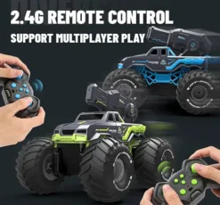 Tec-Toy - Shot Racing R/C Bil Med Vandtank - 2,4 Ghz - Grøn