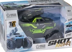 Tec-Toy - Shot Racing R/C Bil Med Vandtank - 2,4 Ghz - Grøn