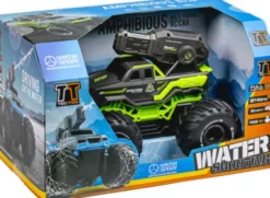 Tec-Toy - Shot Racing R/C Bil Med Vandtank - 2,4 Ghz - Grøn