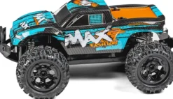 Tec-Toy - Sneak Max Rc Fjernstyret Offroad Bil - 1:12 - Blå