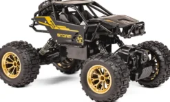 Tec-Toy - Storm Crawler Rc Fjernstyret Offroad Bil - Guld