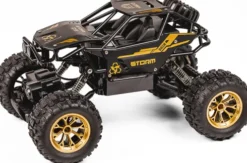 Tec-Toy - Storm Crawler Rc Fjernstyret Offroad Bil - Guld