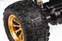 Tec-Toy - Storm Crawler Rc Fjernstyret Offroad Bil - Guld