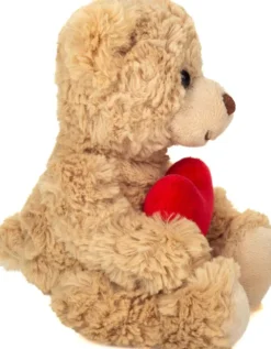 Teddy Hermann - Bamse Bjørn Med Hjerte - Beige - 20 CM