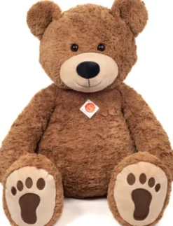 Teddy Hermann - Bamse Bjørn Med Poter - Brun - 75 CM