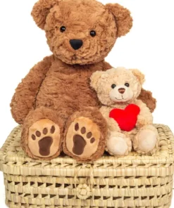 Teddy Hermann - Bamse Bjørn Med Poter - Brun - 45 CM