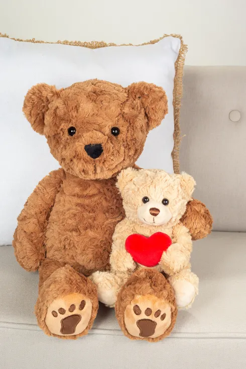 Teddy Hermann - Bamse Bjørn Med Poter - Brun - 45 CM