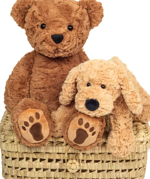 Teddy Hermann - Bamse Bjørn Med Poter - Brun - 45 CM