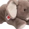 Teddy Hermann - Elefant Bamse - Grå - Liggende - 55 CM