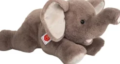 Teddy Hermann - Elefant Bamse - Grå - Liggende - 55 CM