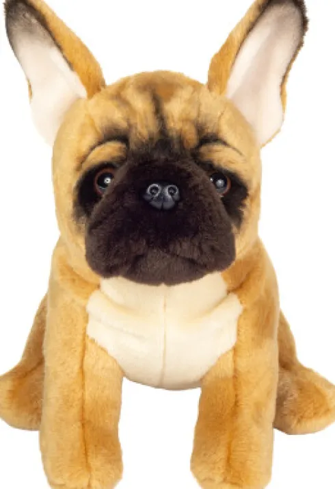 Teddy Hermann - Fransk Bulldog Hund- 27 CM - Bamse