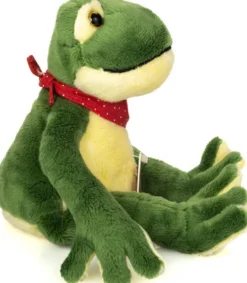 Teddy Hermann - Frø Bamse Med Bandana - 28 CM