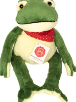 Teddy Hermann - Frø Bamse Med Bandana - 28 CM