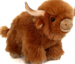 Teddy Hermann - Højlandskvæg Bamse - 28 CM