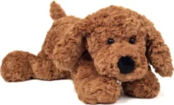 Teddy Hermann - Hund Bamse - Liggende - Brun - 30 CM