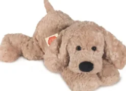 Teddy Hermann - Hund Beige - Liggende - 40 CM - Bamse