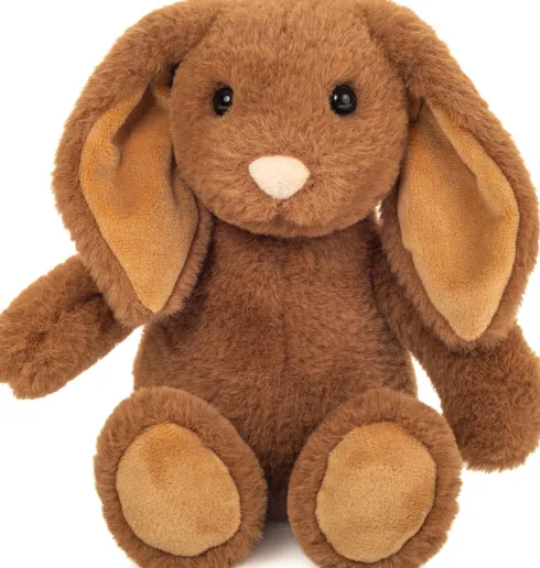 Teddy Hermann - Kanin Bamse - Cara - Mørkebrun - 25 CM