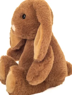 Teddy Hermann - Kanin Bamse - Cara - Mørkebrun - 25 CM