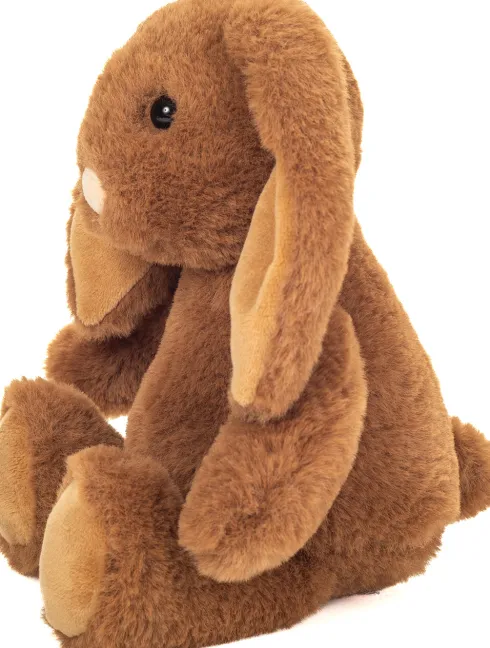 Teddy Hermann - Kanin Bamse - Cara - Mørkebrun - 25 CM