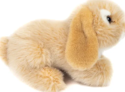 Teddy Hermann - Kanin Bamse - Liggende - Beige - 18 CM