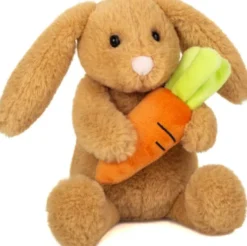 Teddy Hermann - Kanin Bamse Med Gulerod - Lilly - 23 CM