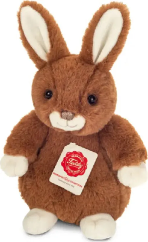 Teddy Hermann - Kaninen Luna 20 CM - Mørkebrun