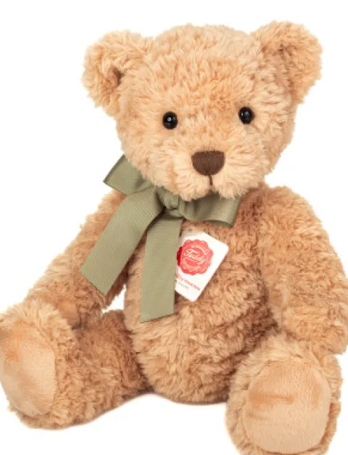 Teddy Hermann - Klassisk Teddybjørn Bamse Med Lys - 37 CM