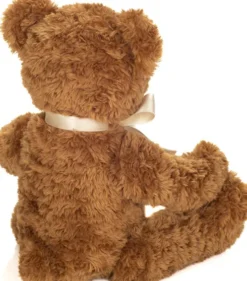 Teddy Hermann - Klassisk Teddybjørn Bamse Med Lys - 37 CM