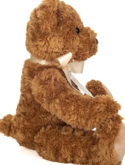 Teddy Hermann - Klassisk Teddybjørn Bamse Med Lys - 37 CM