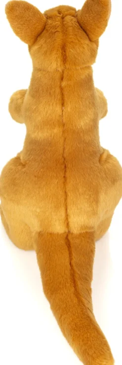 Teddy Hermann - Kænguru Bamse Med Unge - 30 CM