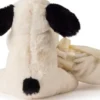 Teddy Hermann - Nusseklud - Hund Sort-Hvid