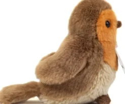Teddy Hermann - Rødkælk Fugl Bamse - 15 CM