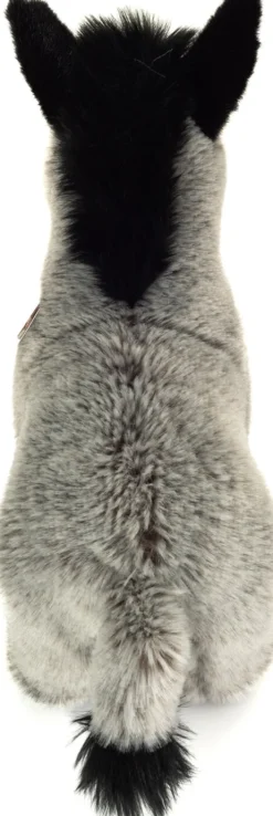 Teddy Hermann - Æsel Bamse - Grå - Stående - 27 CM