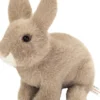 Teddy Hermann - Siddende Kanin Grå 20 CM