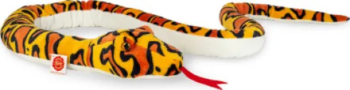Teddy Hermann - Slange Bamse - Orange - 175 CM