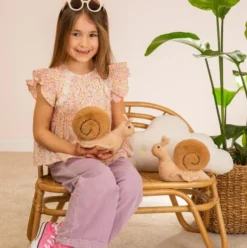 Teddy Hermann - Snegl Bamse - Lotta - 20 CM
