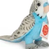 Teddy Hermann - Undulat Bamse - Blå - 13 CM