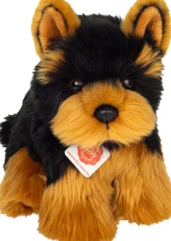 Teddy Hermann - Yorkshire Terrier Hund - Siddende - 25 CM - Bamse