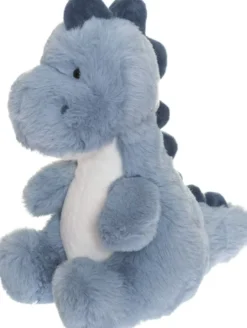 Teddykompaniet - Rex Dinosaur Bamse - Blå - Teddy Dinos - 25 CM