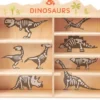 Tender Leaf - 8 Dinosaurer I Træ