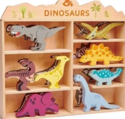 Tender Leaf - 8 Dinosaurer I Træ