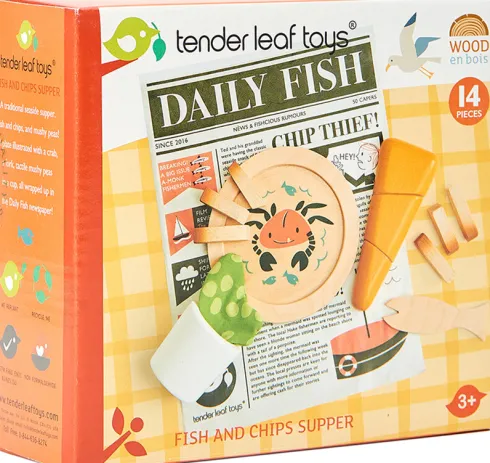 Tender Leaf - Fish Og Chips