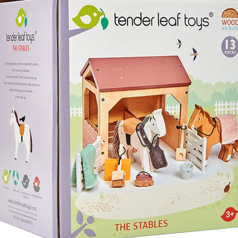 Tender Leaf - Hestestald Til Dukkehus - Lille