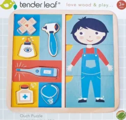 Tender Leaf - Puslespil - Hvor Gør Det Ondt - 12 Brikker