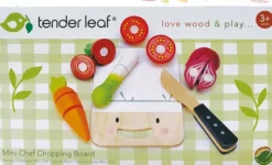 Tender Leaf - Skærebræt Med Grøntsager