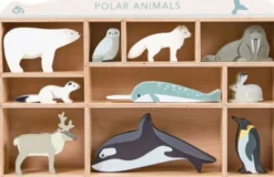 Tender Leaf - Sættekasse Med 10 Trædyr - Polar
